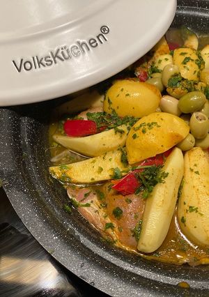 Une photo de Tajine de poulet