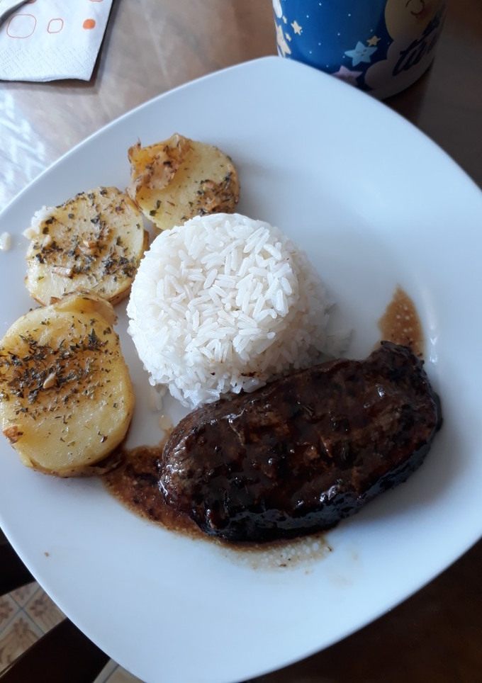 Una foto de Carne de vacuno al horno