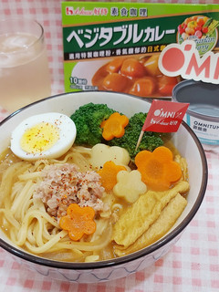 新鮪魚咖哩湯麵 的食譜成品照片