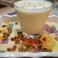 A picture of Pista,kesar punjabi lassi.
