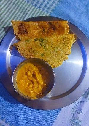 ઇન્સ્ટન્ટ ઓટ્સ ડોશા રેસીપી મુખ્ય ફોટો