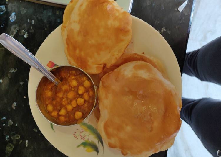 Steps to Make Perfect Chole bhature