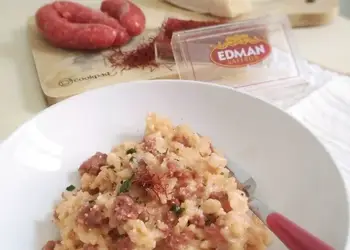 Masakan Populer Risotto con Salsiccia e Saffron Enak Bergizi