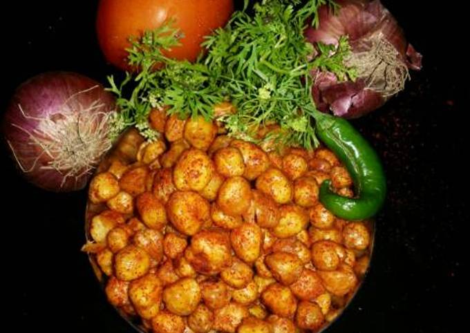 How to Prepare Quick Dhaba style chana fry