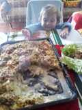 Chupín de surubí al horno