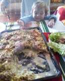 Chupín de surubí al horno