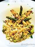Asparagus and Razor Clam Risotto
