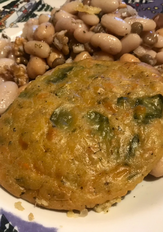 Una foto de Bocaditos de zapallitos verdes y queso