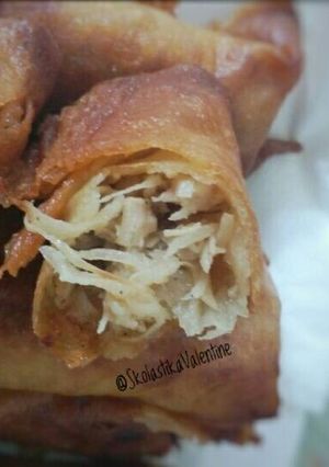 Foto resep Homemade Crispy Kulit Lumpia ala Semarang & Saus Tauco