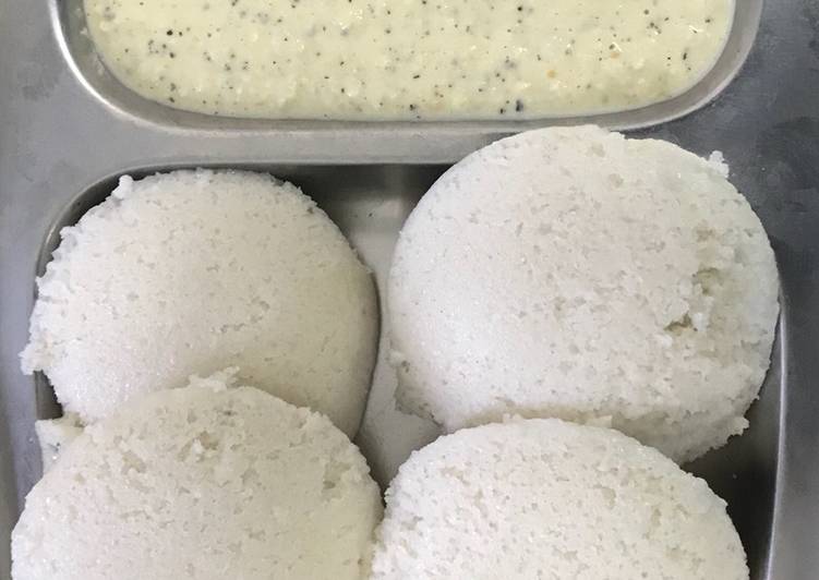 Recipe of Homemade Mallige Idli