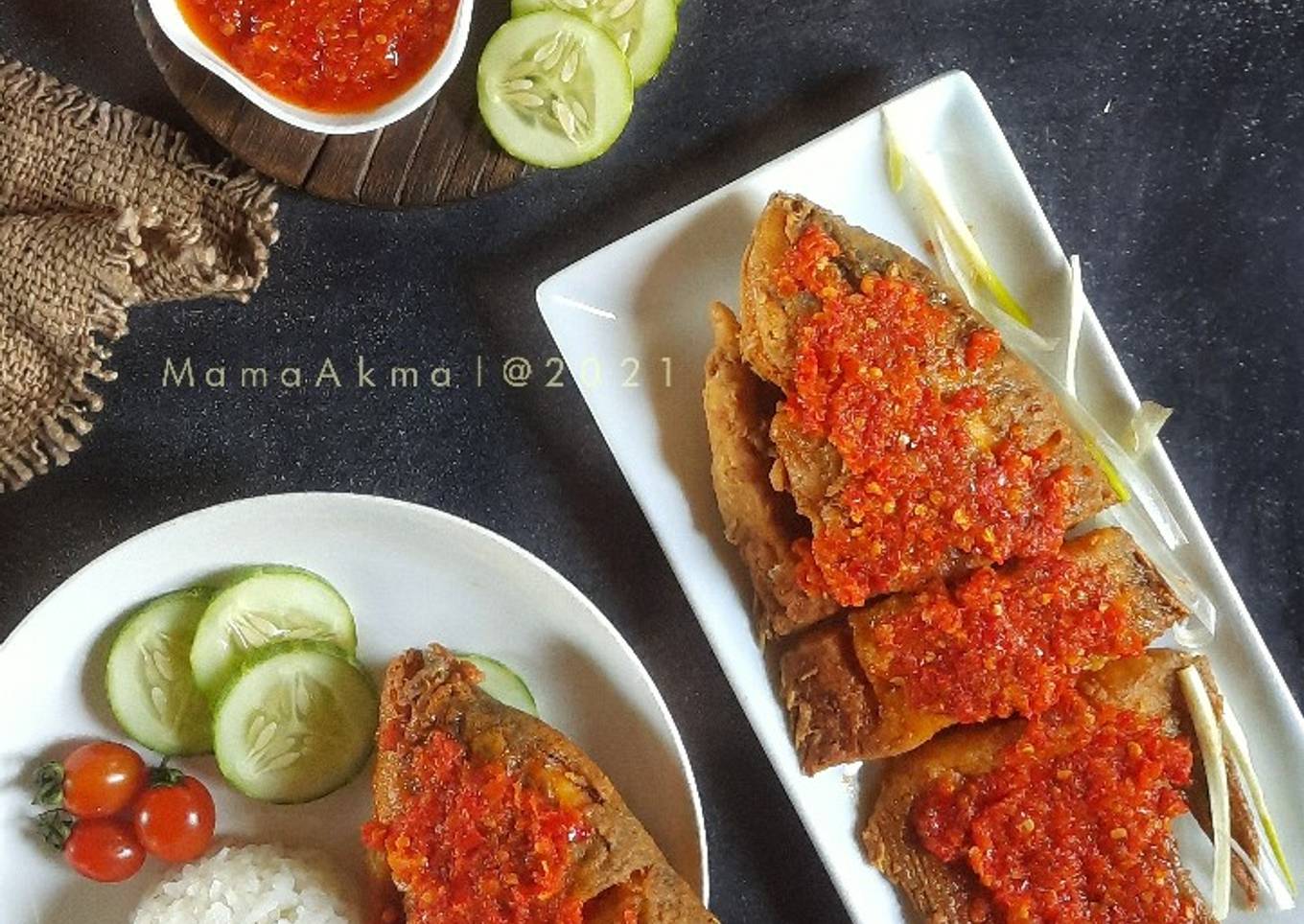 Gurame Goreng Crispy ala KOBE