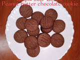 Peanut butter chocolate cookies 🍪🍫