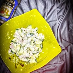 A picture of Cucumber salad 🥗.