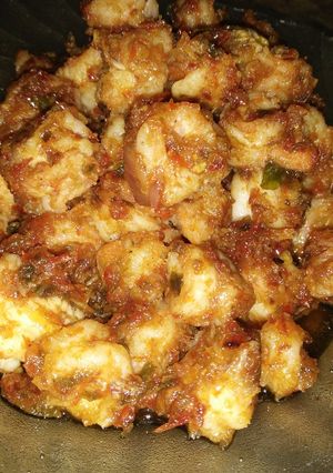 Foto resep Udang sambal bawang