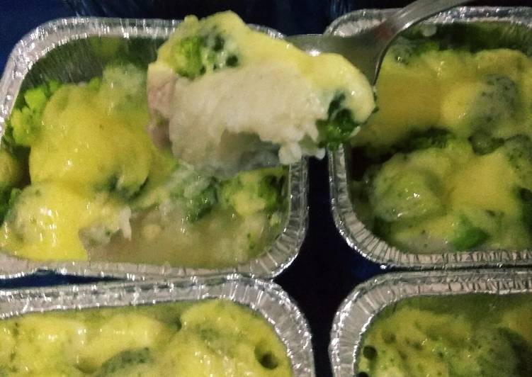 Baked Dori Brocoli 'n Cheese