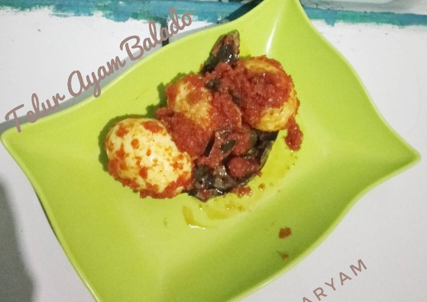 Telur Ayam Balado