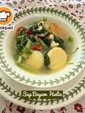 👩‍🍳Sup Bayam Halia