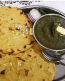 Makki ki roti aur sarson ka saag