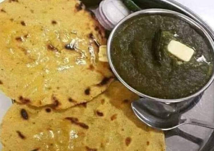 Step-by-Step Guide to Make Quick Makki ki roti aur sarson ka saag