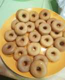 Mini donas en Máquina