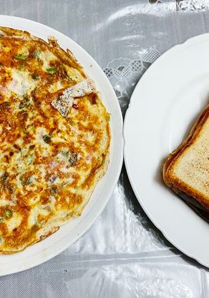 ऑमलेट (OMELETTE RECIPE IN HINDI) रेसिपी मुख्य फोटो