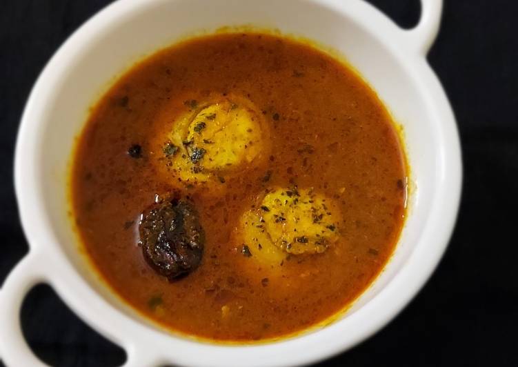 Recipe of Homemade Egg curry dhaba style