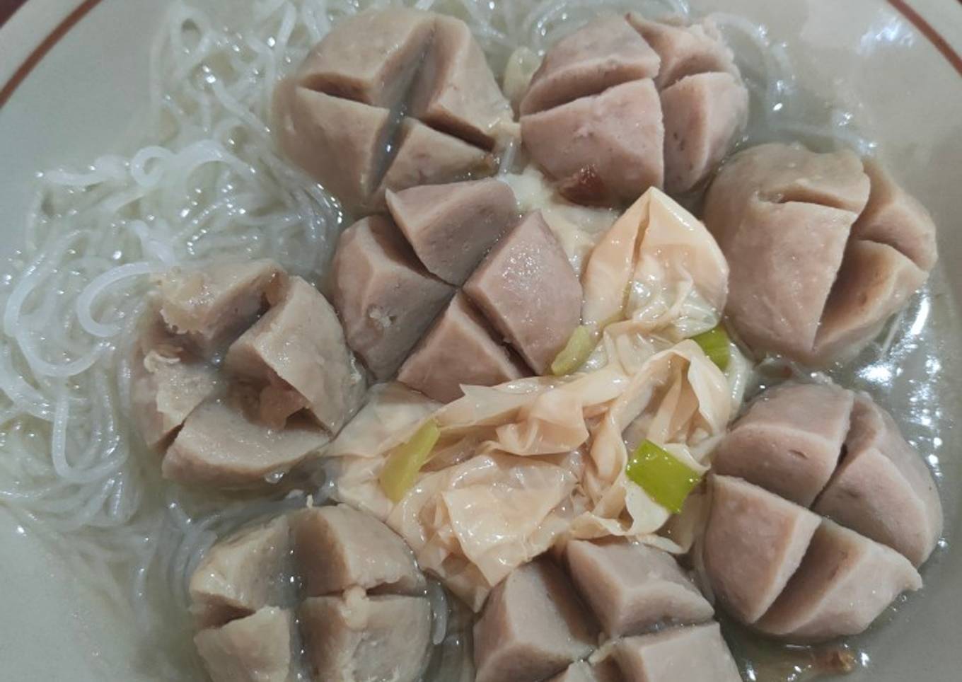 Bakso kembang tahu