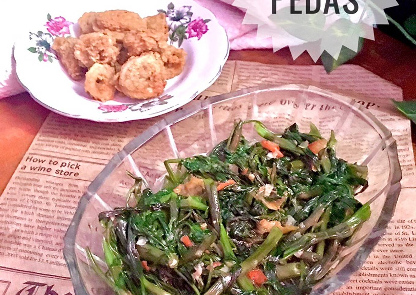 Cah Kangkung Pedas