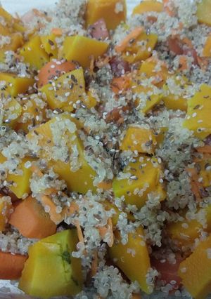 Una foto de Ensalada de quinoa