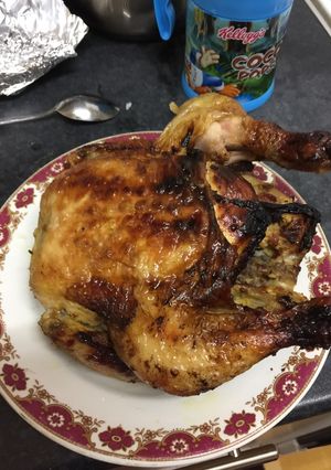 صورة لوصفة دجاج مشوي