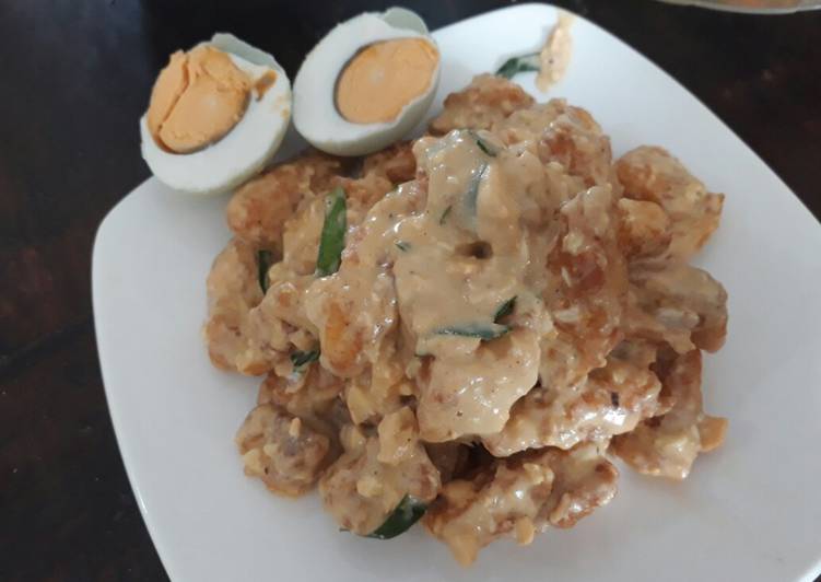 Salted egg dory