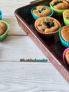 Una foto de Muffins de Arándanos Starbucks Saludables