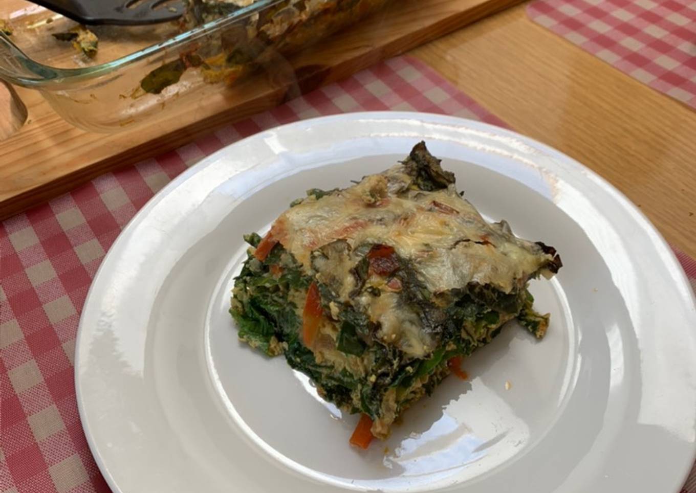 Pastel rápido de acelgas