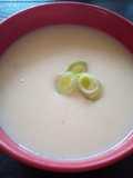 Crema de puerros