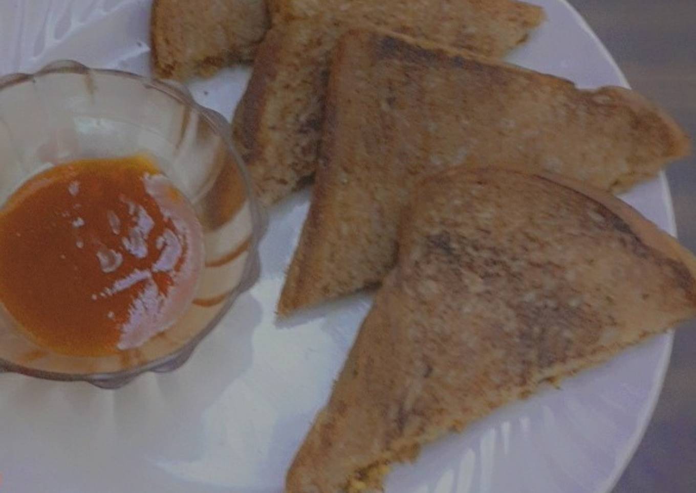 Onion Tomato Sandwich