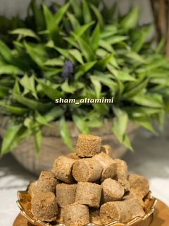 صورة لوصفة حلى بثلاث مكونات