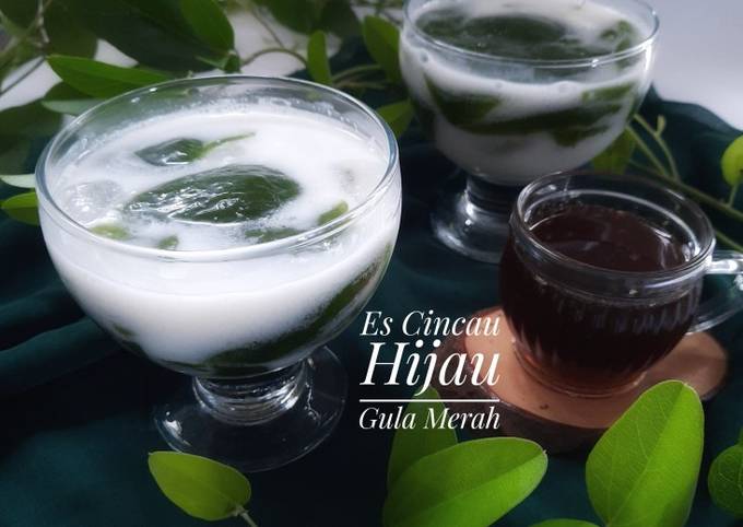 Resep Es Cincau Hijau Gula Merah Oleh Melda Yanti Cookpad