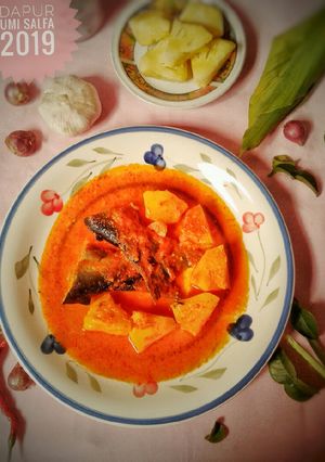 Foto resep Asam pedas ikan patin nenas