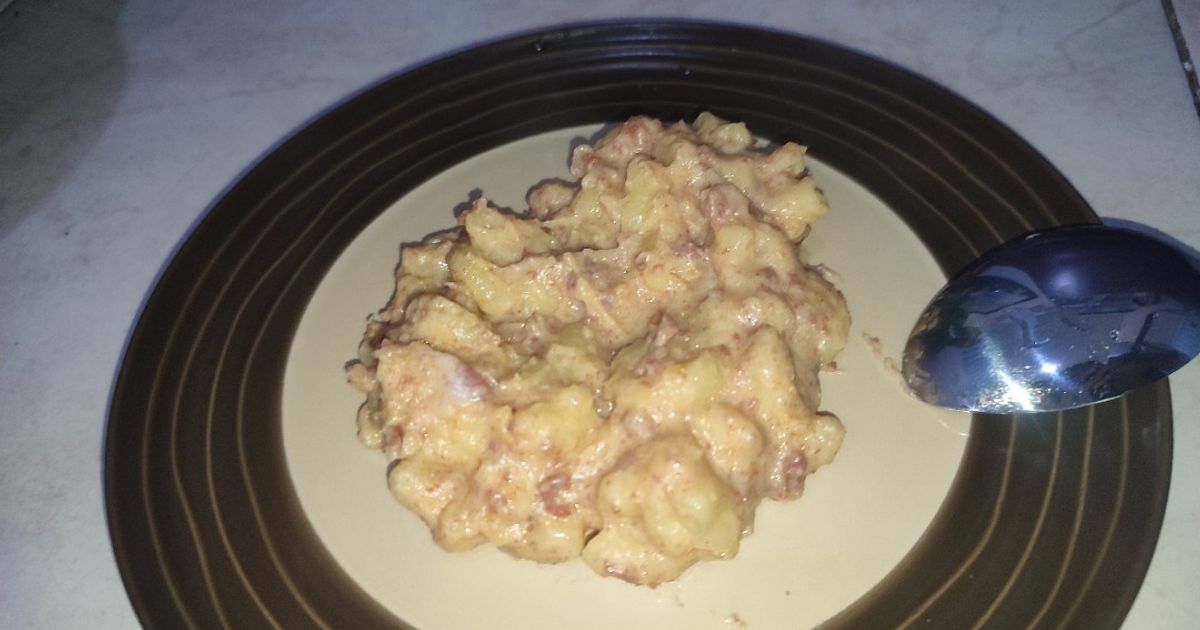 Mac and cheese chiki kornet