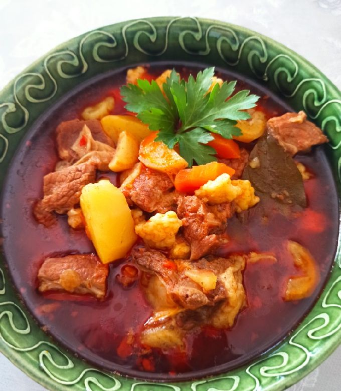 Alföldi marha gulyásleves recept fotója