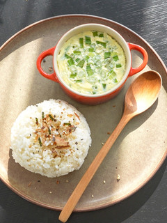 A picture of QUICK Chinese Steamed Eggs.