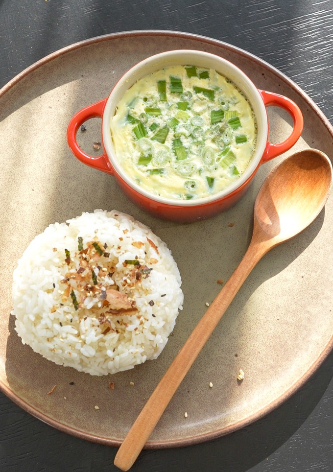 A picture of QUICK Chinese Steamed Eggs.