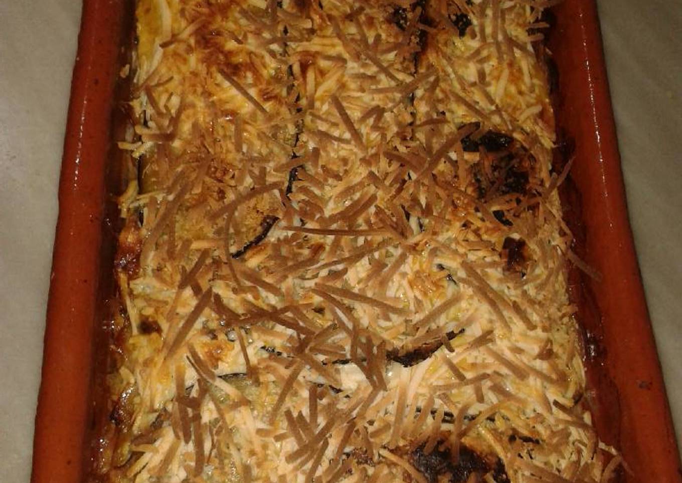 Pastel de berenjena