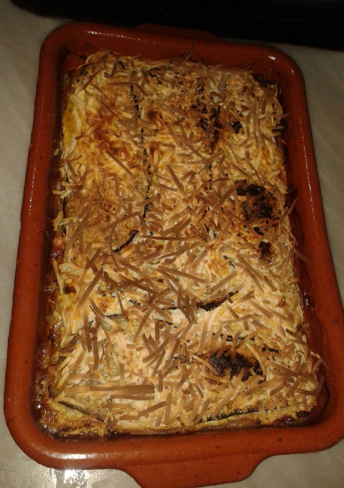 Una foto de Pastel de berenjena