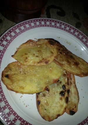Una foto de Papas a la plancha