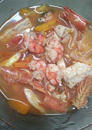 Foto resep Tomyam udang (Non msg)
