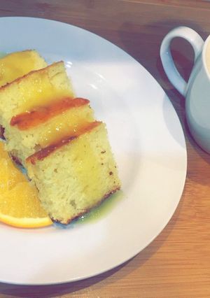 صورة لوصفة كيكة البرتقال 🍊