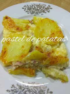 Una foto de Pastel de Patatas con queso y jamón de york