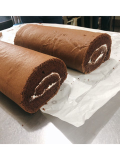 巧克力戚風蛋糕捲 的食譜成品照片