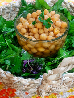 عکسی از دستور نخود آب ساده